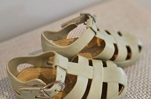 Jelly Sandals 21eu Sage green